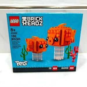 LEGO BrickHeads Pets Goldfish 40442 | NIB